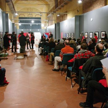 Inaugurazione Siesta ed Elogio della pigrizia di Guido Scarabottolo