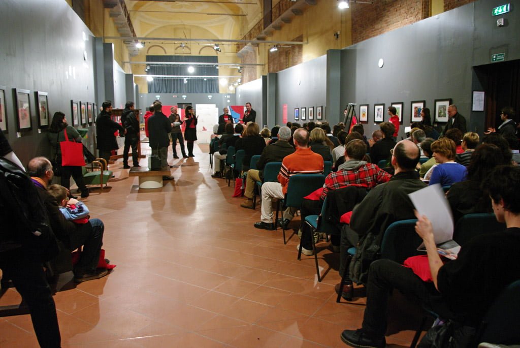 Inaugurazione Siesta ed Elogio della pigrizia di Guido Scarabottolo