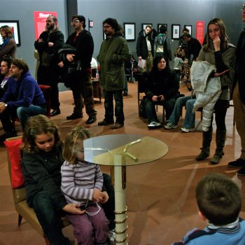 Inaugurazione Siesta ed Elogio della pigrizia di Guido Scarabottolo