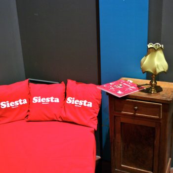 Inaugurazione Siesta ed Elogio della pigrizia di Guido Scarabottolo
