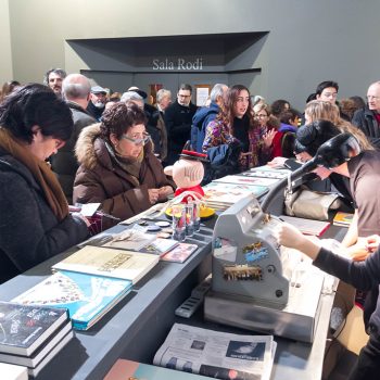 Inaugurazione mostra Super con Bruno Bozzetto