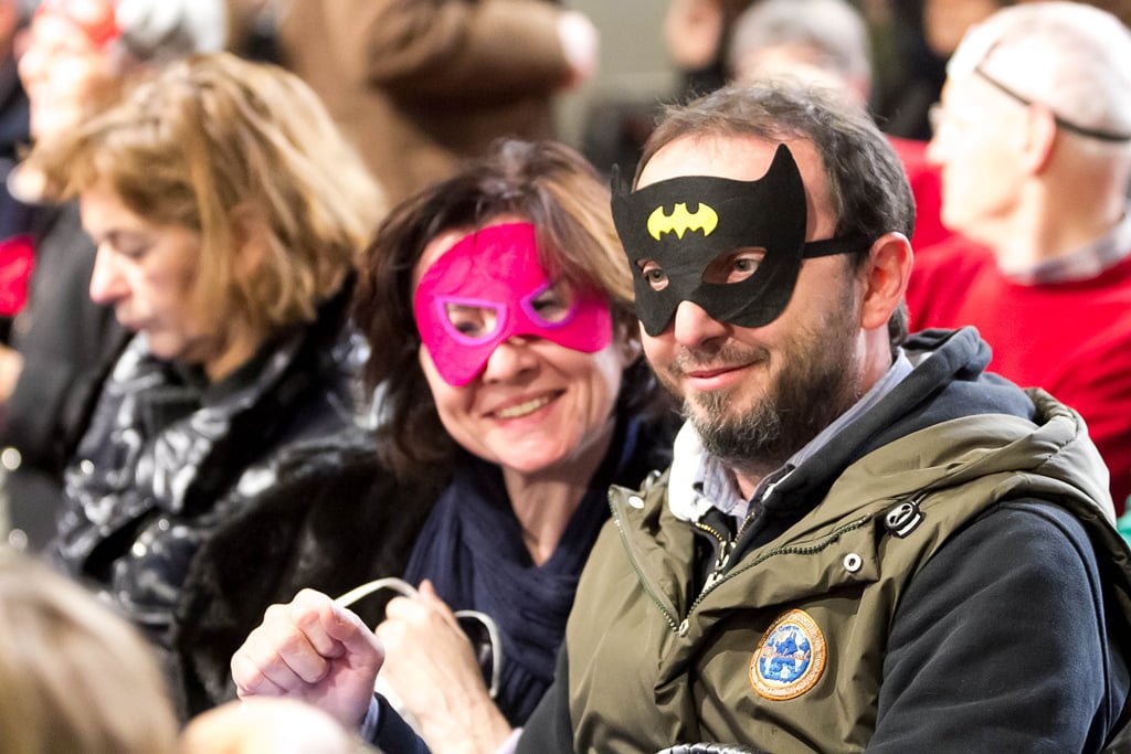 Inaugurazione mostra Super con Bruno Bozzetto