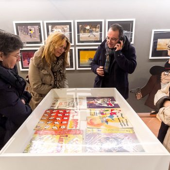 Inaugurazione mostra Super con Bruno Bozzetto