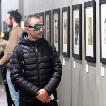 Inaugurazione mostra Super con Bruno Bozzetto