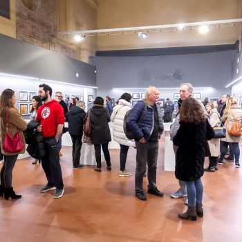 Inaugurazione mostra Super con Bruno Bozzetto