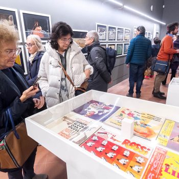 Inaugurazione mostra Super con Bruno Bozzetto