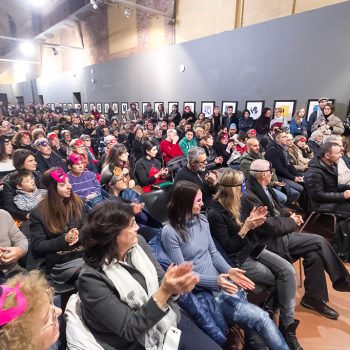 Inaugurazione mostra Super con Bruno Bozzetto