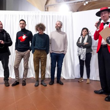 Inaugurazione mostra Super con Bruno Bozzetto