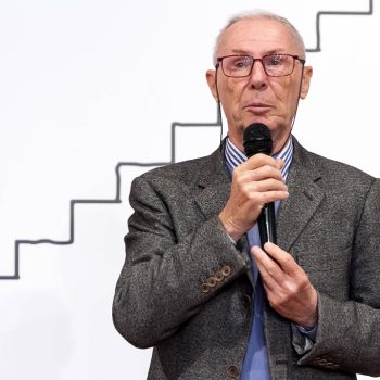 Inaugurazione mostra Super con Bruno Bozzetto