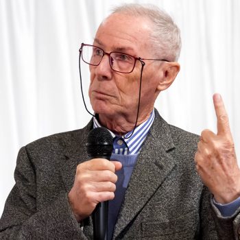 Inaugurazione mostra Super con Bruno Bozzetto