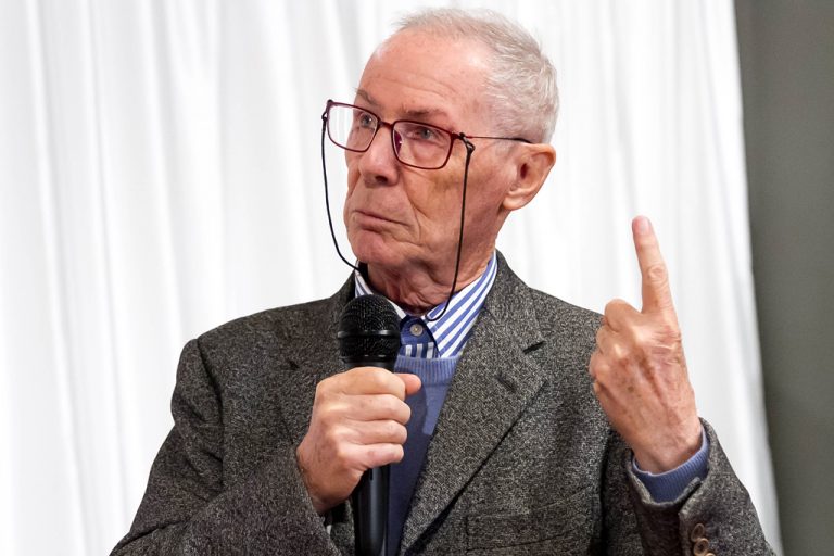 Inaugurazione mostra Super con Bruno Bozzetto