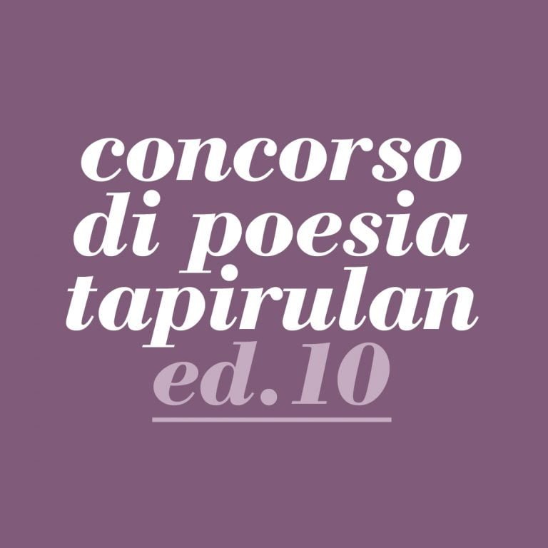 Concorso di poesia Tapirulan - Decima edizione - Logo