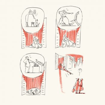 Outburst - Illustrazione di Riccardo Guasco (Stay at home)