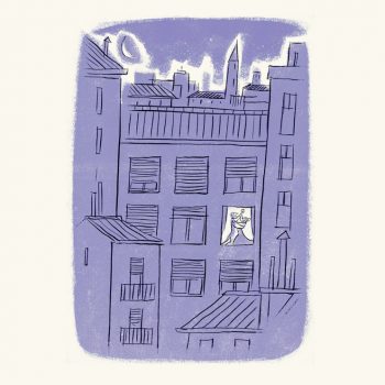 Dancing - Illustrazione di Riccardo Guasco (Stay at home)