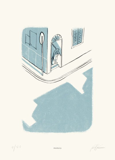 Memory - Illustrazione di Riccardo Guasco (Stay at home)