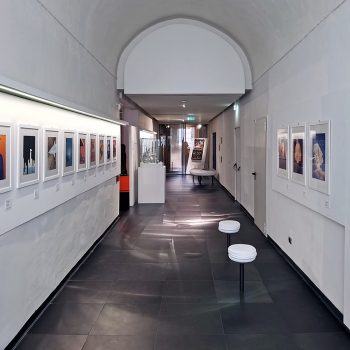 Allestimento della mostra Twist di Davide Bonazzi al Museo Garda di Ivrea
