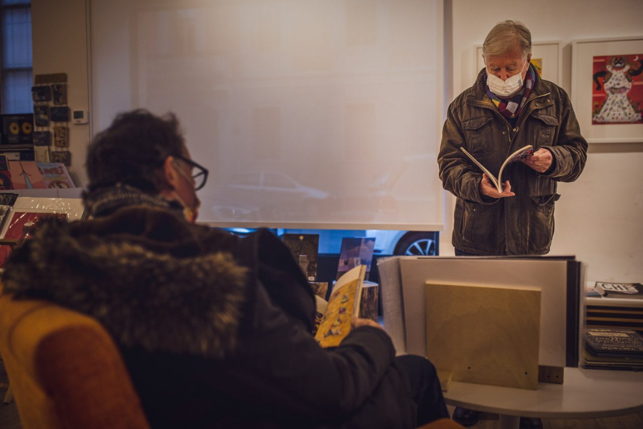 Inaugurazione mostra Bazar di Francesco Fidani