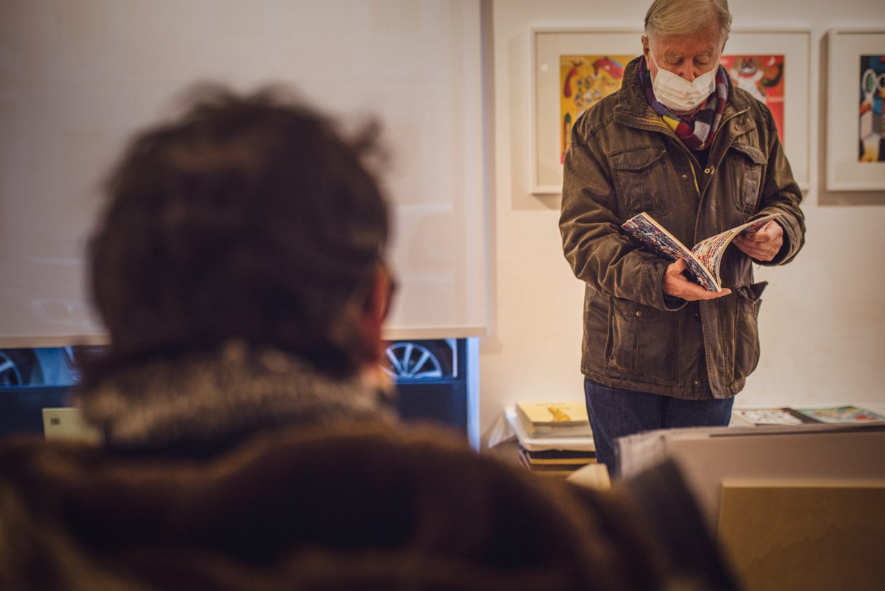 Inaugurazione mostra Bazar di Francesco Fidani