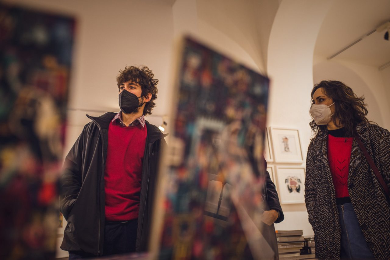 Inaugurazione mostra Bazar di Francesco Fidani