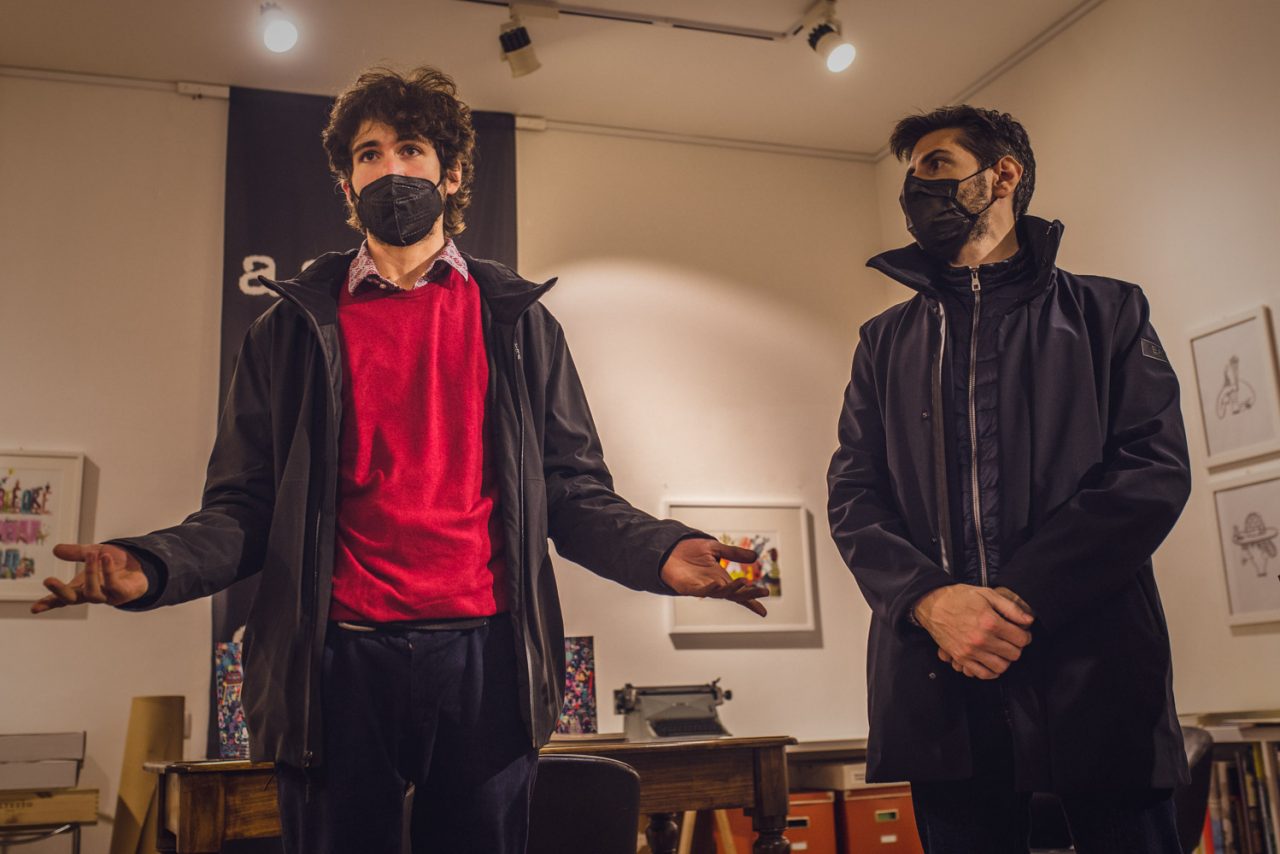 Inaugurazione mostra Bazar di Francesco Fidani