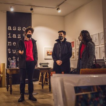Inaugurazione mostra Bazar di Francesco Fidani
