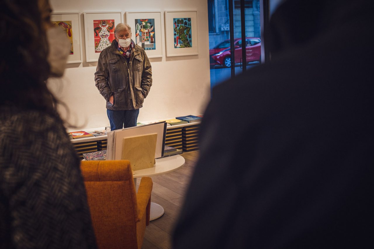 Inaugurazione mostra Bazar di Francesco Fidani