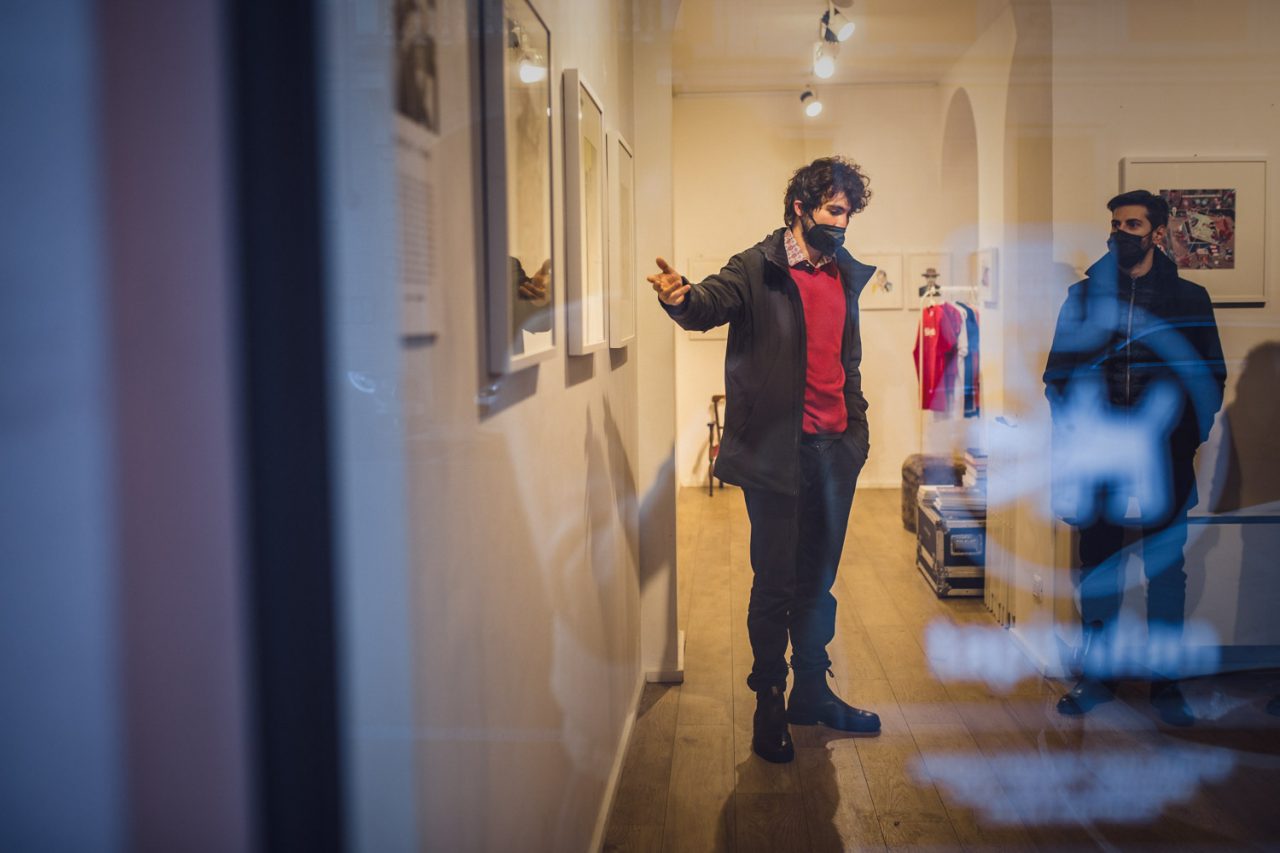 Inaugurazione mostra Bazar di Francesco Fidani