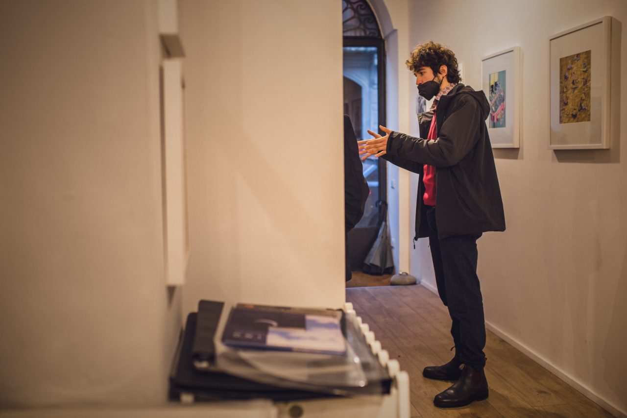 Inaugurazione mostra Bazar di Francesco Fidani