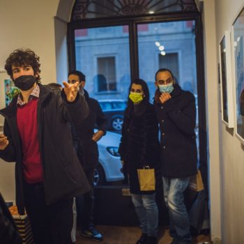 Inaugurazione mostra Bazar di Francesco Fidani