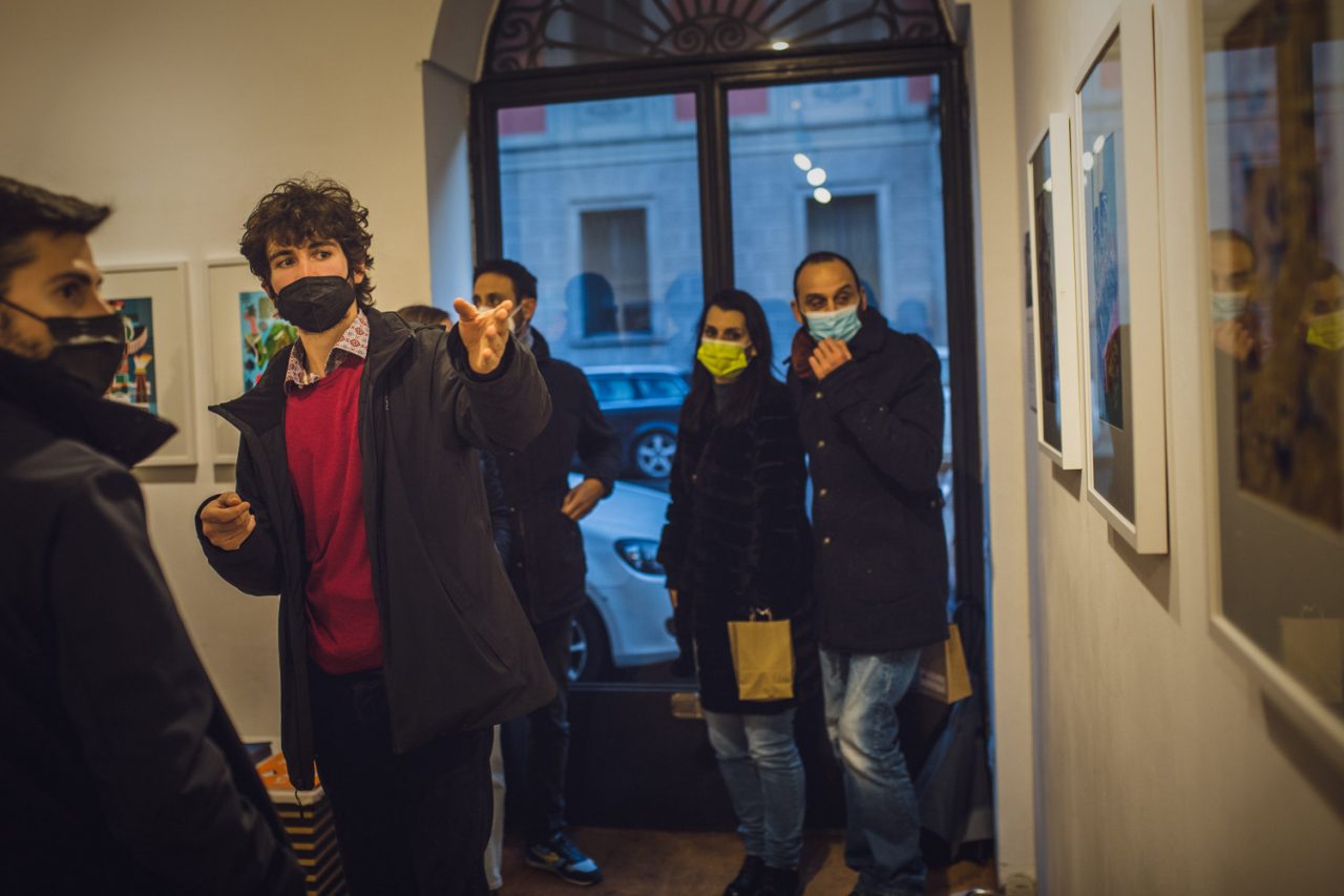 Inaugurazione mostra Bazar di Francesco Fidani