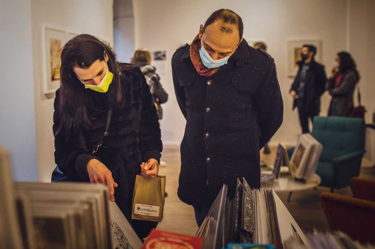 Inaugurazione mostra Bazar di Francesco Fidani