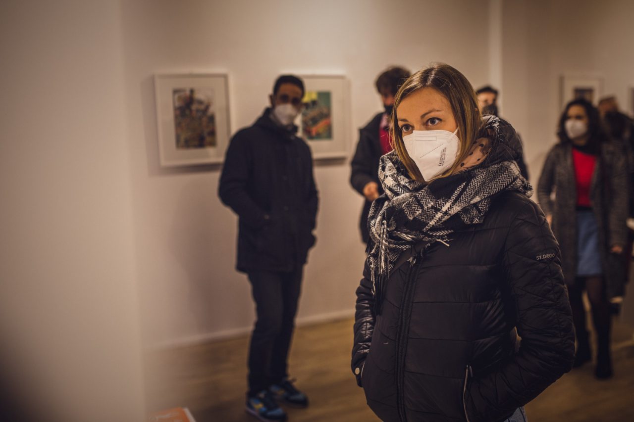 Inaugurazione mostra Bazar di Francesco Fidani