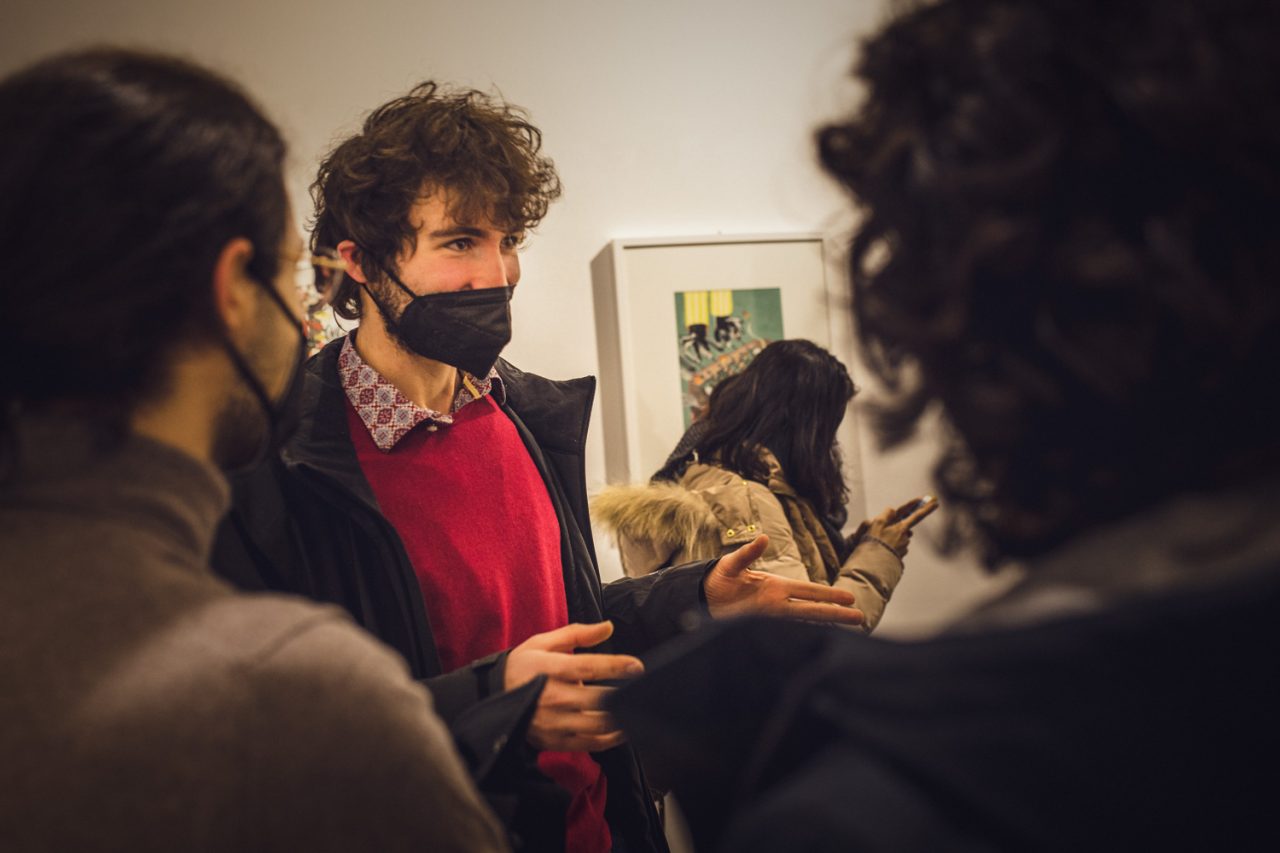 Inaugurazione mostra Bazar di Francesco Fidani