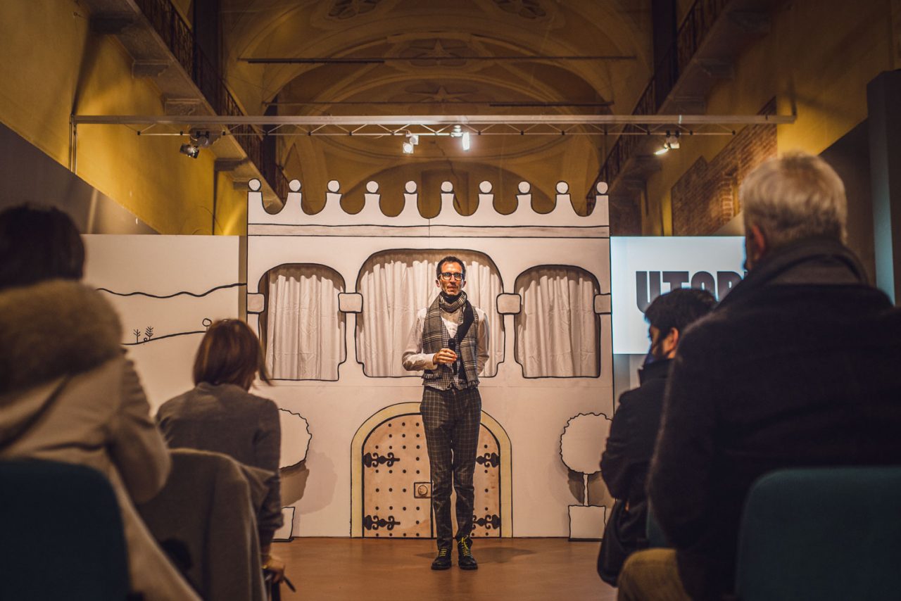 Inaugurazione mostra Utopia con David McKee