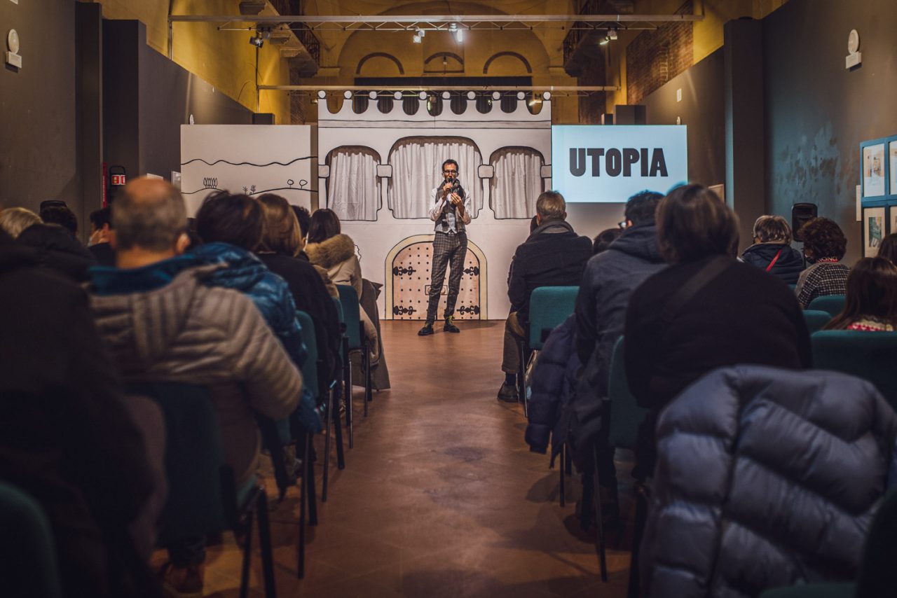 Inaugurazione mostra Utopia con David McKee