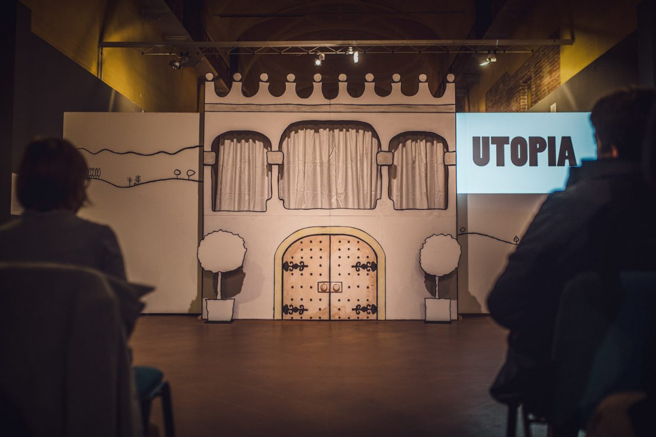 Inaugurazione mostra Utopia con David McKee