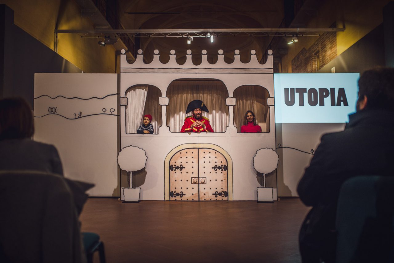 Inaugurazione mostra Utopia con David McKee