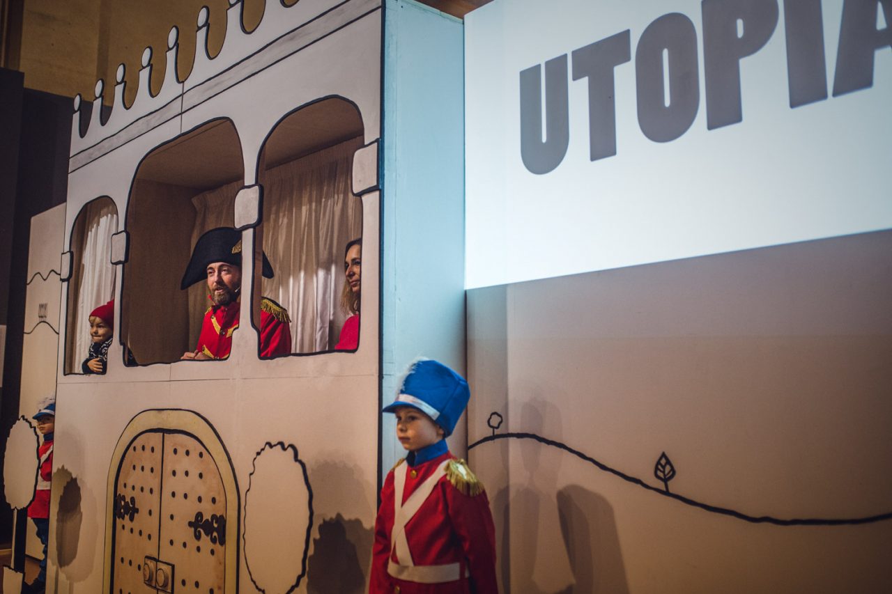 Inaugurazione mostra Utopia con David McKee