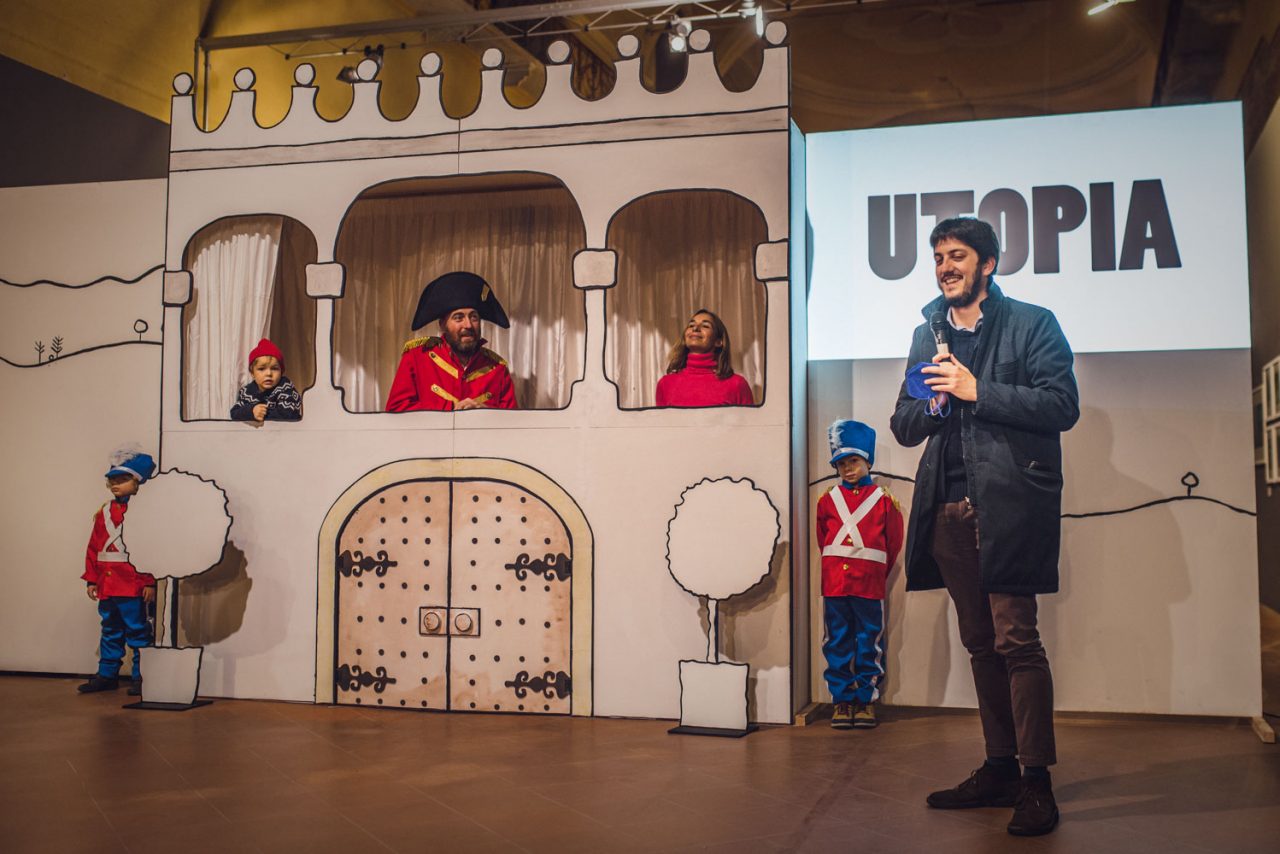 Inaugurazione mostra Utopia con David McKee