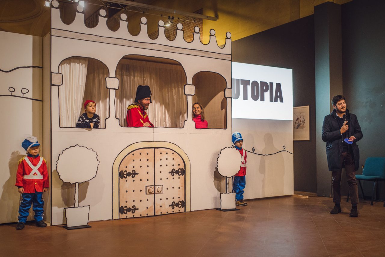 Inaugurazione mostra Utopia con David McKee