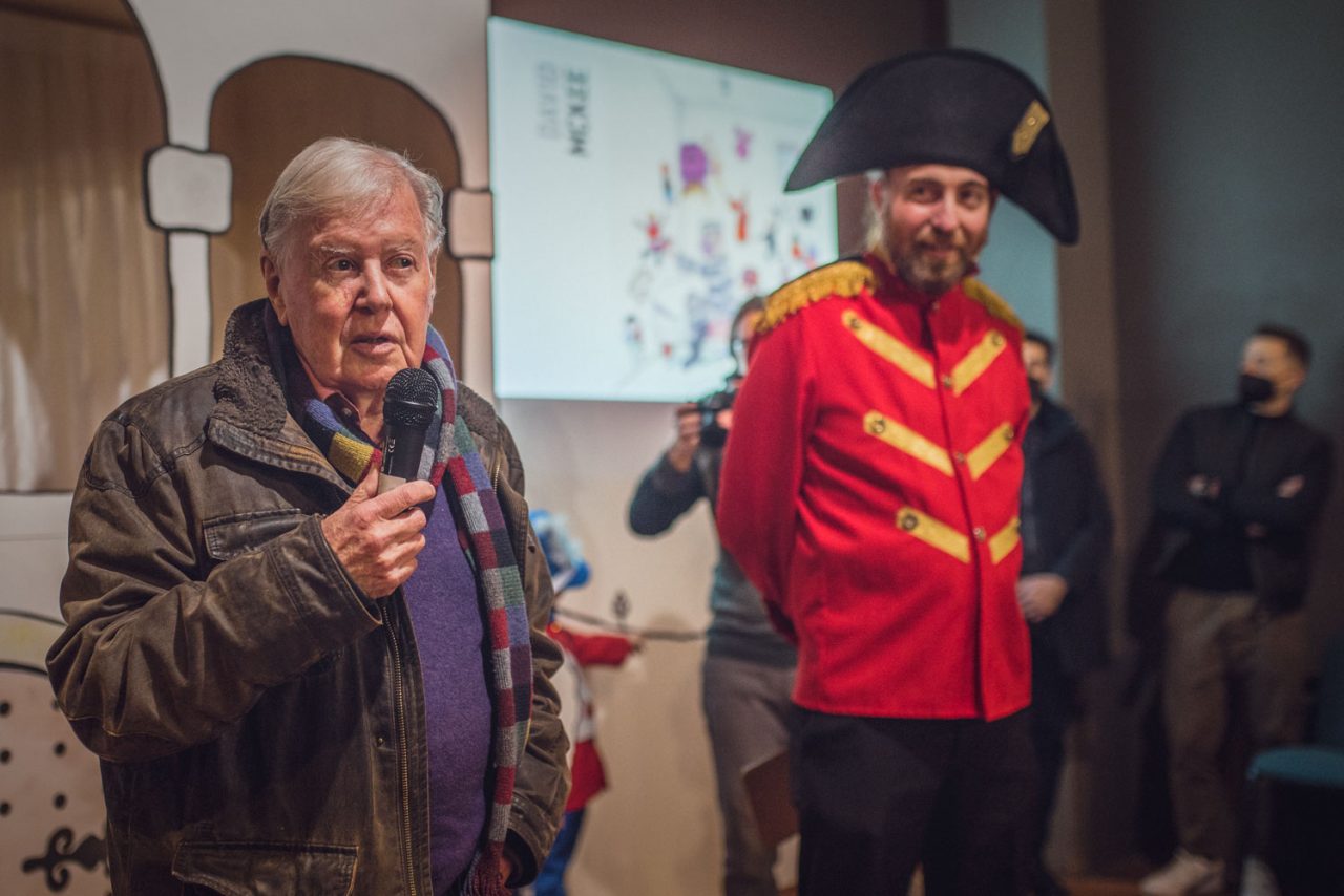 Inaugurazione mostra Utopia con David McKee