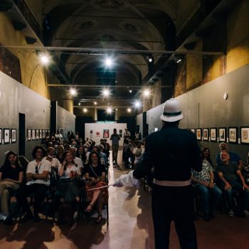 Inaugurazione mostra STOP con Adelchi Galloni