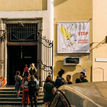 Inaugurazione mostra STOP con Adelchi Galloni