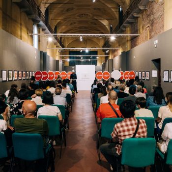 Inaugurazione mostra STOP con Adelchi Galloni