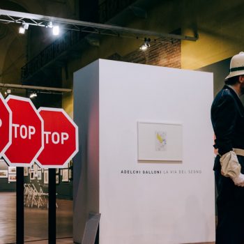 Inaugurazione mostra STOP con Adelchi Galloni