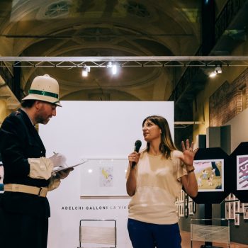 Inaugurazione mostra STOP con Adelchi Galloni