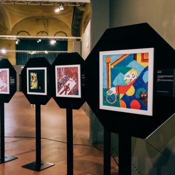 Inaugurazione mostra STOP con Adelchi Galloni