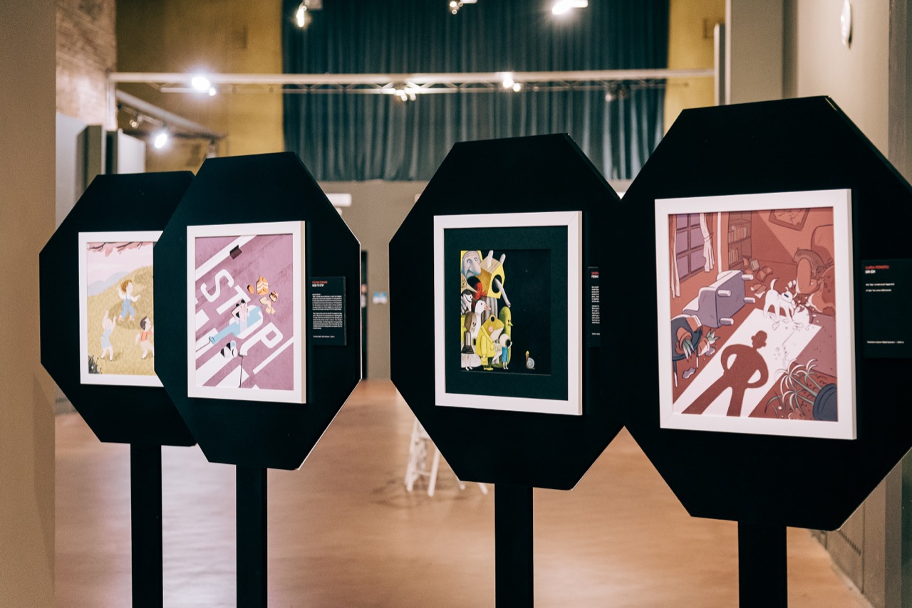 Inaugurazione mostra STOP con Adelchi Galloni