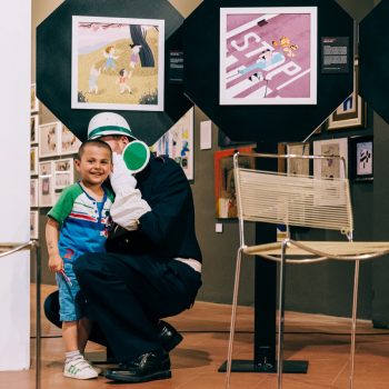 Inaugurazione mostra STOP con Adelchi Galloni
