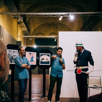 Inaugurazione mostra STOP con Adelchi Galloni